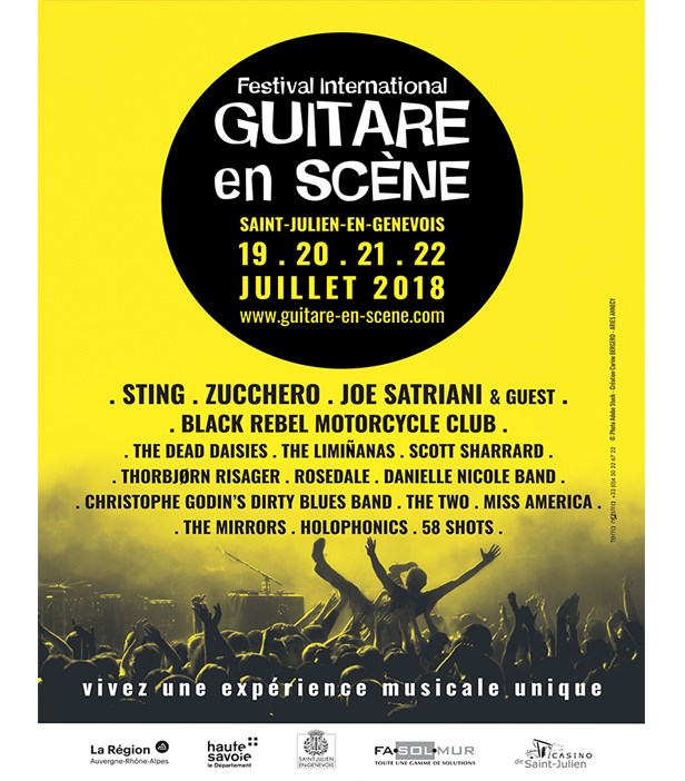 Les 3 Groupes finalistes en 2018