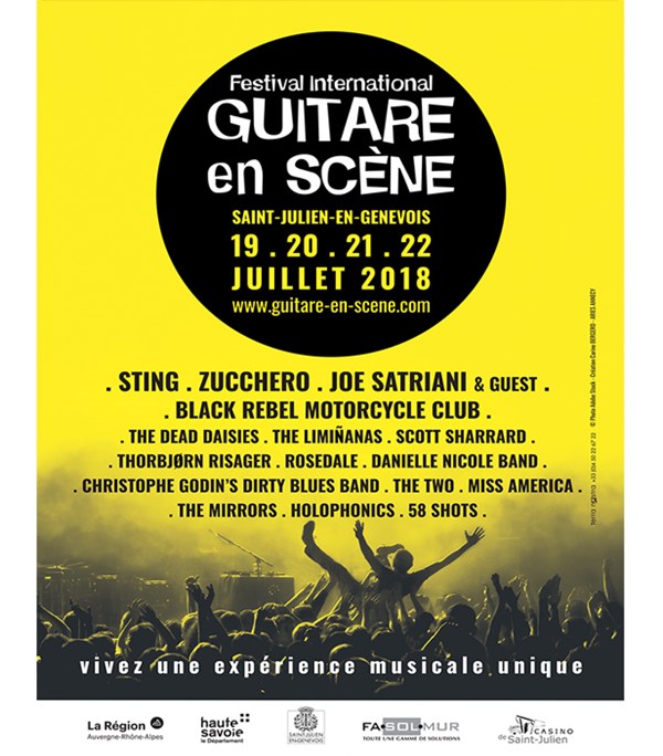 Les 3 Groupes finalistes en 2018